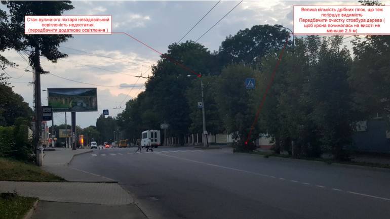 &laquo;Пішохідний перехід на вулиці Ватутіна небезпечний для пішоходів&raquo; &ndash; вінничани