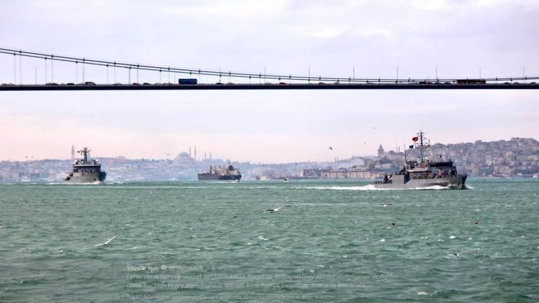 Сьогодні бойові кораблі НАТО увійшли у Чорне море