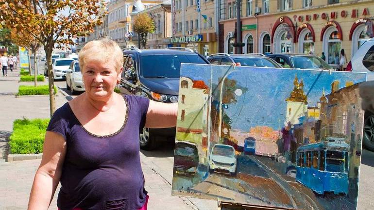 &laquo;Перше, що пам&rsquo;ятаю в житті - мольберт&raquo;, -  вінничанка стала Заслуженою художницею України (ФОТО)