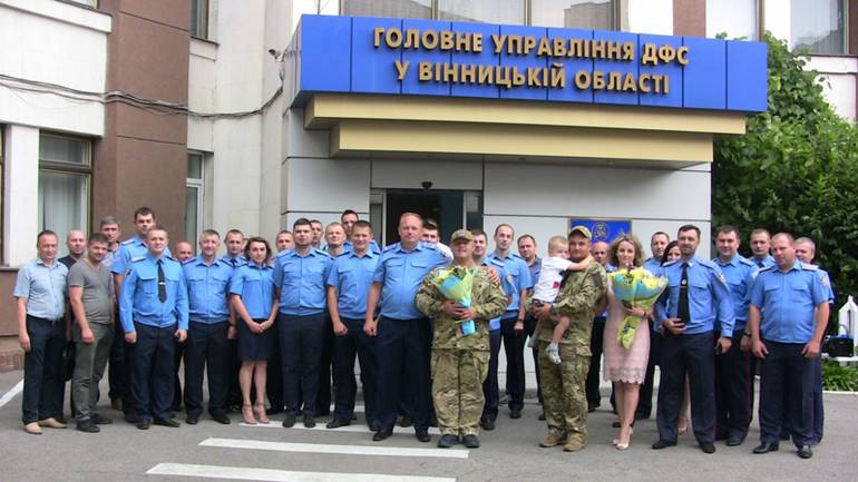 З зони бойових дій повернувся вінницький спецпідрозділ &laquo;Фантом&raquo;