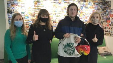 Вінницький турклуб креативно подякував екоактивістці з Київщини за прибирання Лісопарку