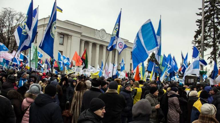 протест аграріїв фото