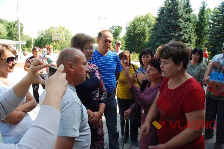акція проти будівництва біогазового комплексу у Тульчині фото