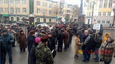 Пенсіонери погрожують вінницькій владі черговим пікетом