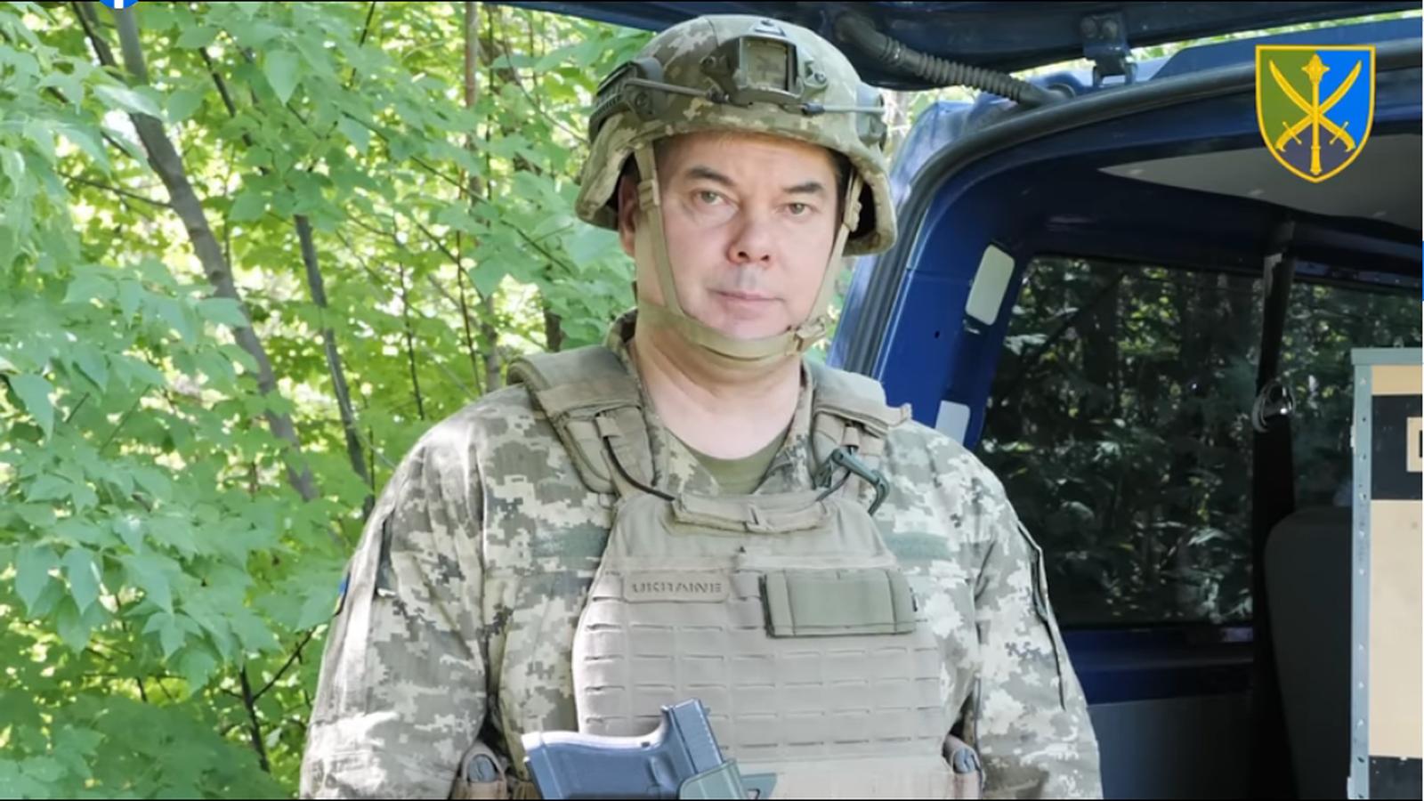 Генерал-лейтенант Сергій Наєв: "Ворог намагається проводити атакуючі дії на Луганщині" (ВІДЕО)