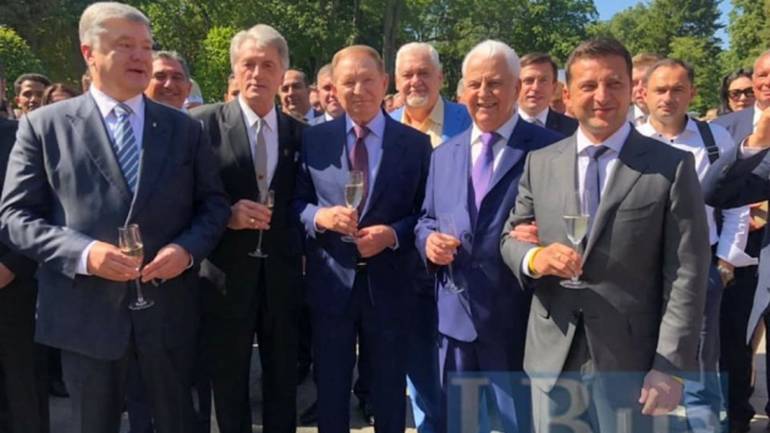 У Маріїнському палаці Зеленський провів святковий прийом