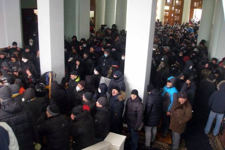 Штурм Вінницької ОДА рік тому: як все було