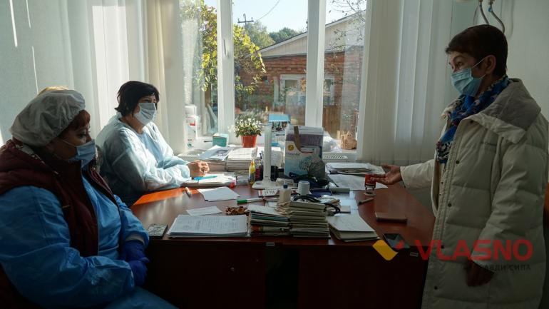 Наталія Солейко вислухала проблеми сімейних лікарів у Вінницьких Хуторах ***