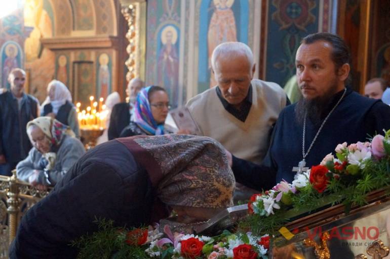 До вінницького Свято-Преображенського кафедрального собору з Греції привезли мощі преподобного Симеона Стовпника фото