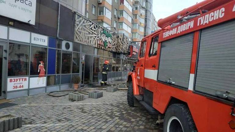 В кафе у &laquo;Набережному кварталі&raquo; сталась пожежа