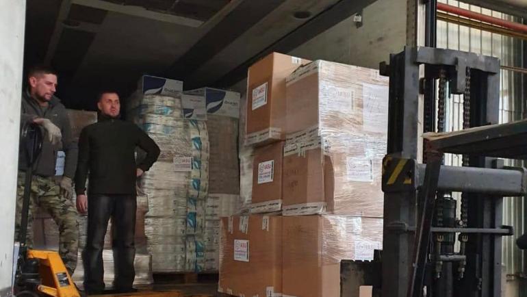 Понад 200 тонн гуманітарних вантажів цільового призначення доставлено до 11 українських міст