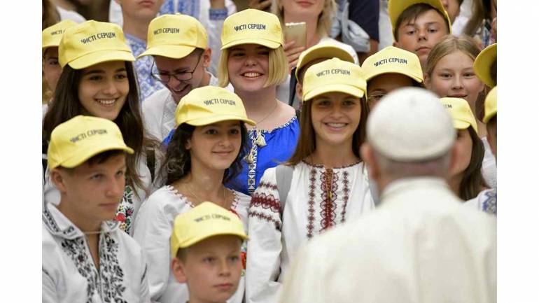 П&rsquo;ятеро вінничан потрапили на аудієнцію до Папи Римського (ФОТО)