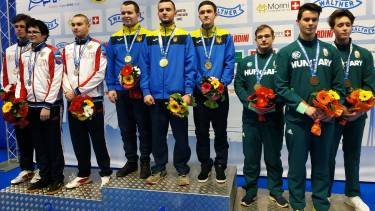 золото вінничан з кульової стрільби в Хорватії фото