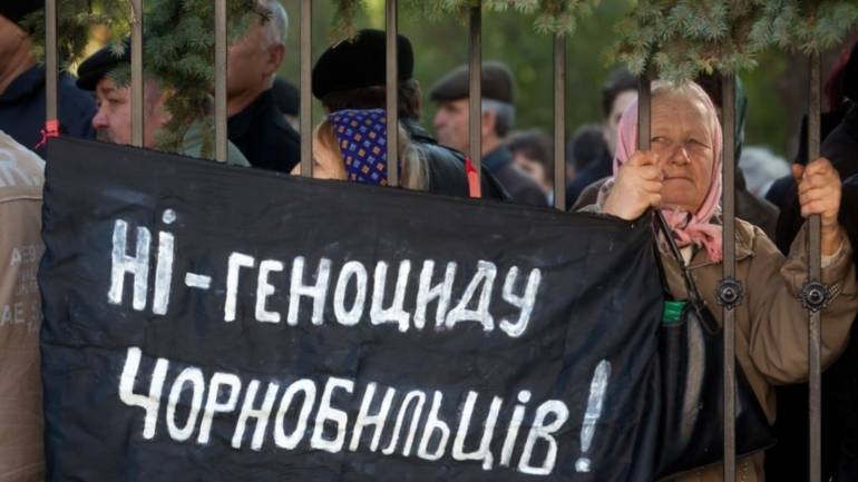 Вінницькі чорнобильці голодували під Кабміном