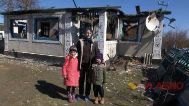 Через чоловіка-палія сім'я на Вінниччині змушена жити в хліві