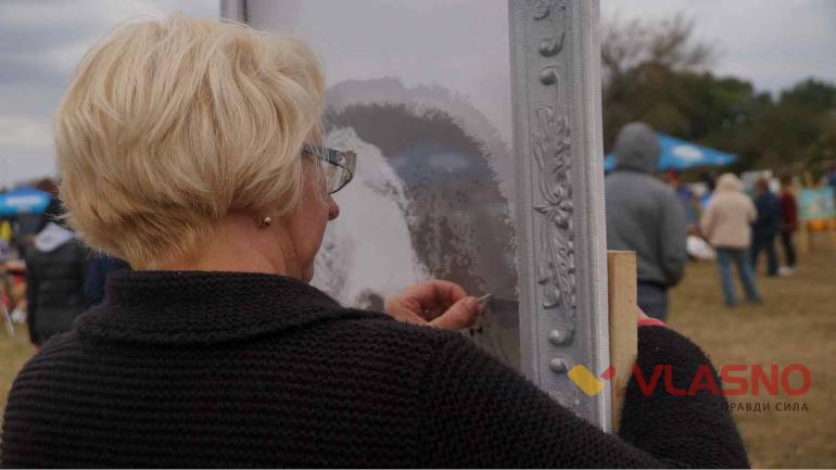 На Вінниччині &laquo;ожив&raquo; величезний портрет Тимка Падури (ФОТО)