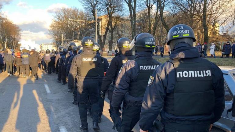 Вчора під час сутичок затримали двох вінничан та одного киянина