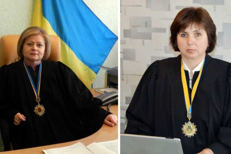 судді Наталія Славінська та Тетяна Соколовська фото