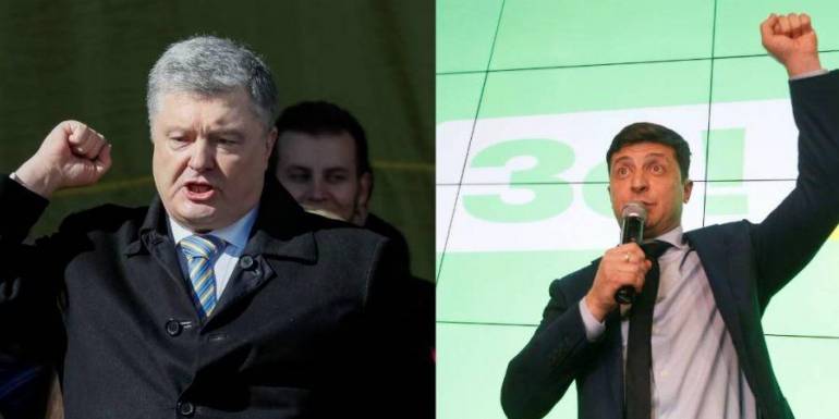 Як західні ЗМІ описують протистояння Порошенка і Зеленського