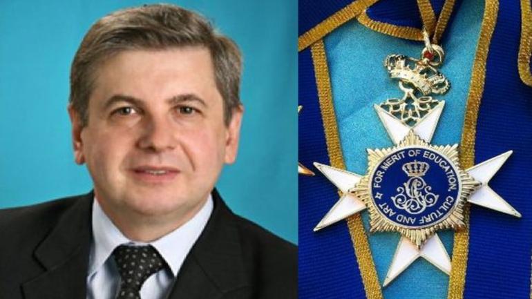 Вінницький професор &ndash; перший українець, нагороджений орденом &laquo;For merits in science, culture and art&raquo;