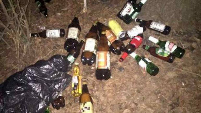 У Вінниці підлітки розбили вітрину та викрили агкоголь