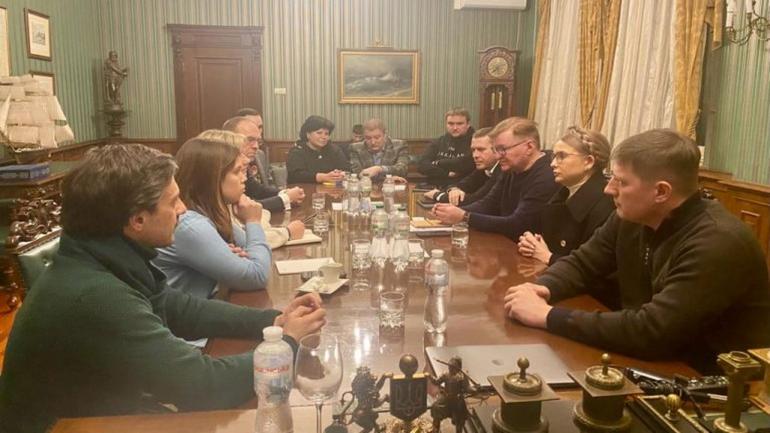 Юлія Тимошенко зустрілася з Президенткою Молодіжної організації ЄНП