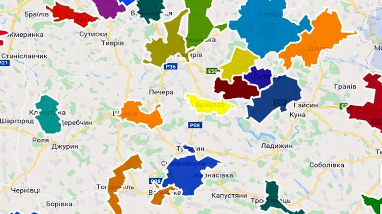 ОТГ на Вінниччині фото