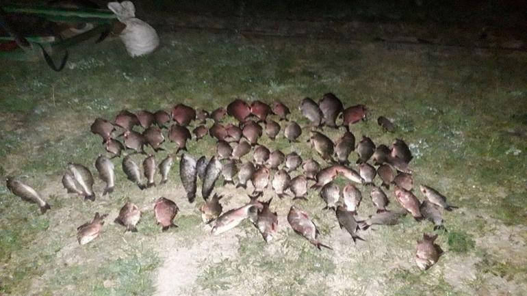На Сабарівському водосховищі бракор'єр виловив 34 кілограми риби