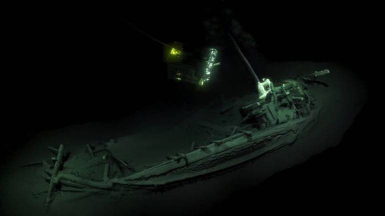 У Чорному морі знайшли корабель, який датують 400 років до нашої ери