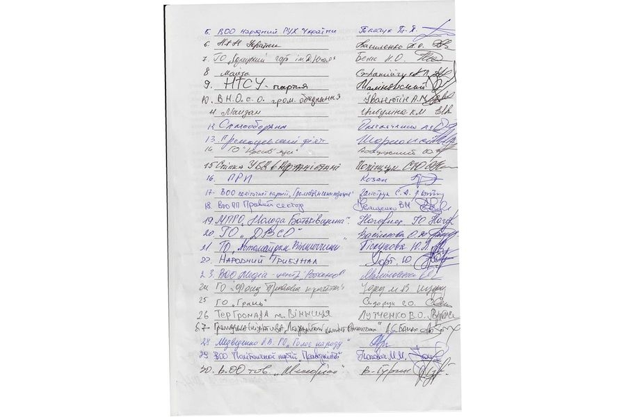 Союз реваншистів провокує вінничан на Майдан