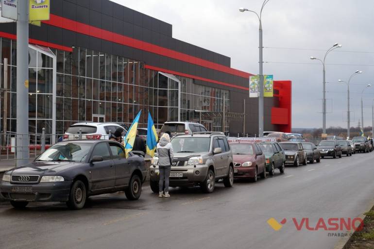 автопробіг у Вінниці фото