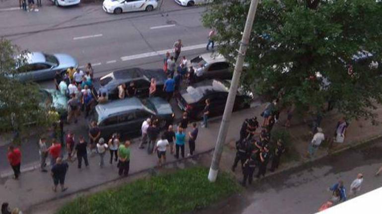 На Янгеля стався конфлікт між водієм та активістами
