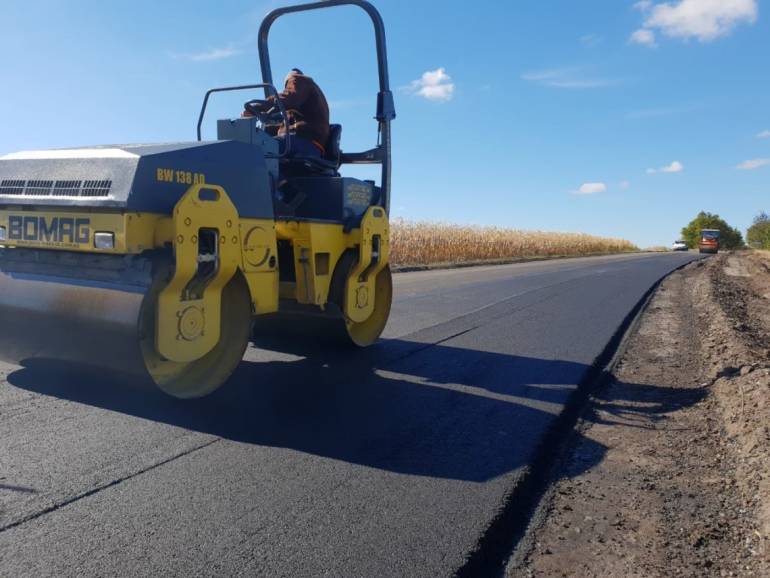 Вінниччина увійшла до трійки лідерів за протяжністю відремонтованих доріг
