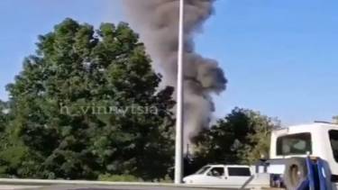 На Вінниччині понад дві години горіла майстерня