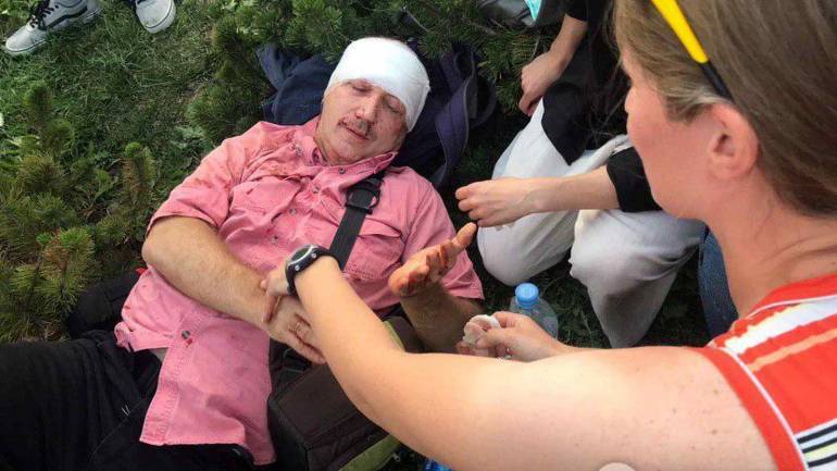 У Москві на мітингу затримали понад тисячу людей, 77 осіб зазнали травм