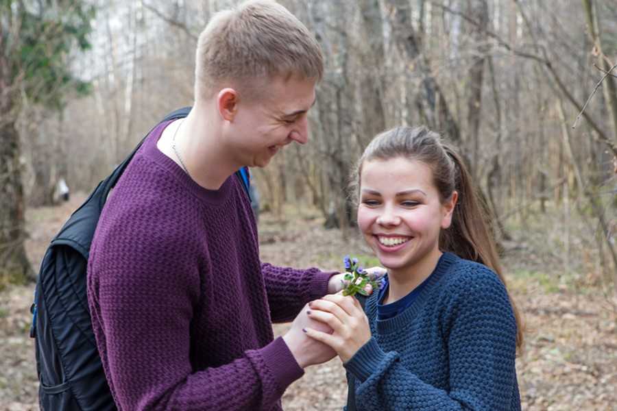 пікнік в лісі фото