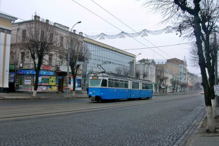 вінницький трамвай фото