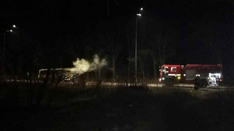 На Вінниччині за добу горіли два автобуси