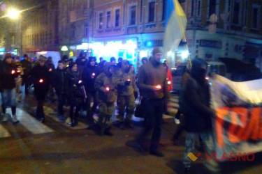 марш в память загиблих під час Голодомору у Вінниці фото