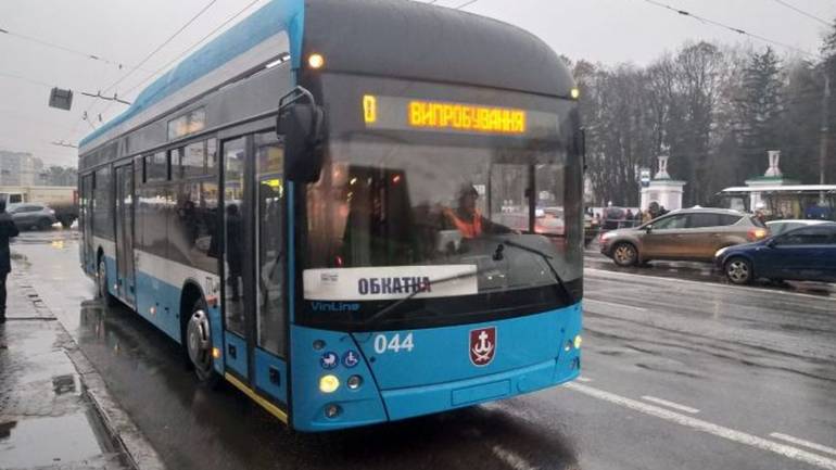 Цьогоріч у Вінниці виготовлять п'ять нових тролейбусів