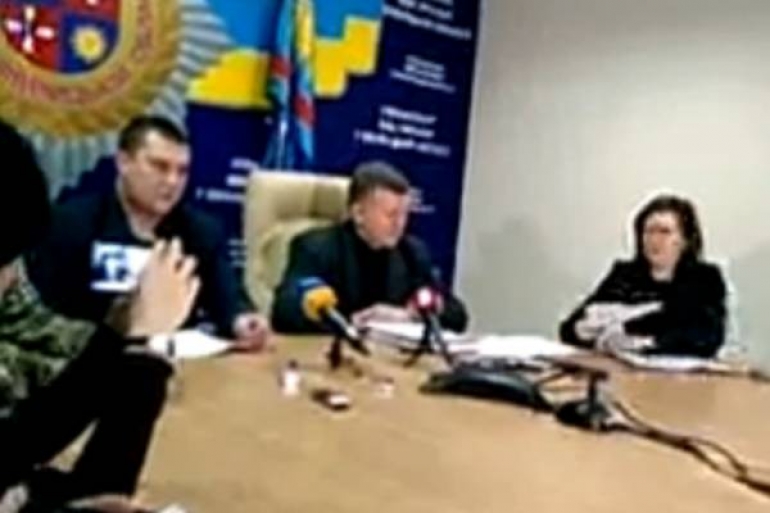 ВІДЕО!!! Прес-конференція начальника УМВС у Вінницькій обл. 07.12.2014