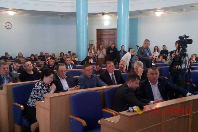 сесія Вінницької облради фото