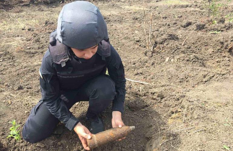 На Вінниччини знищили снаряд часів Другої світової війни