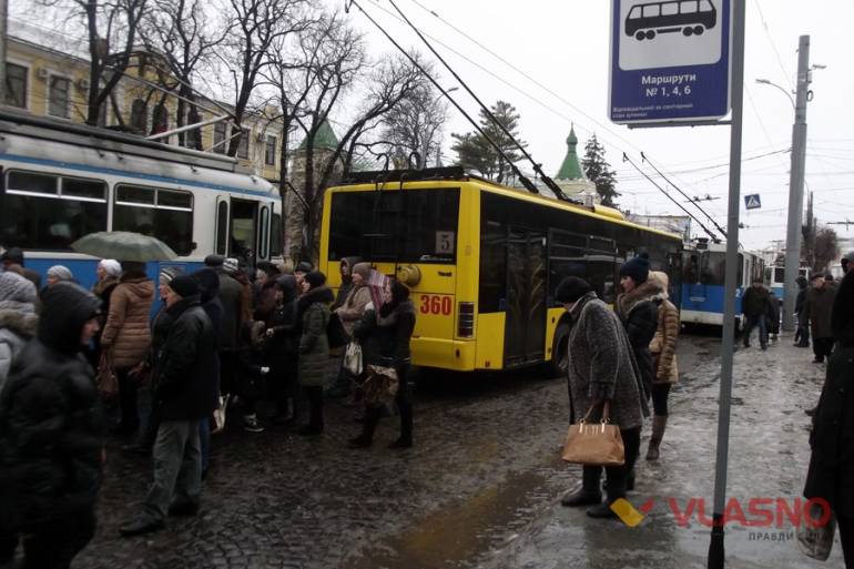 затор у Вінниці фото