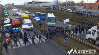 перекриття доріг фото