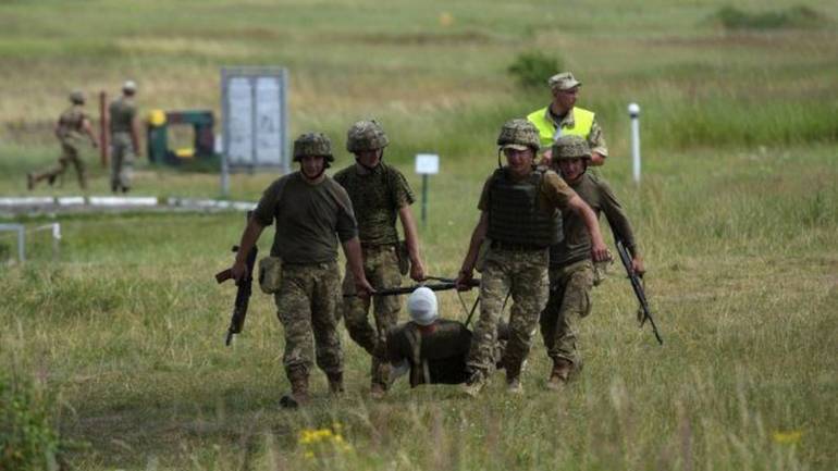 На полігоні у Кривому Розі стався вибух, постраждали нацгвардійці