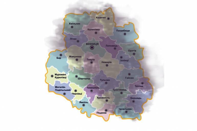 Вінницька область у диму фото