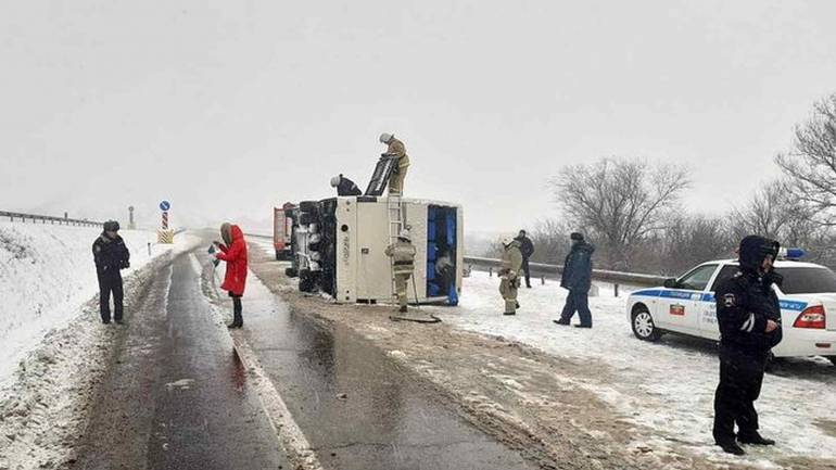 В Росії через аварію постаждали 17 українців