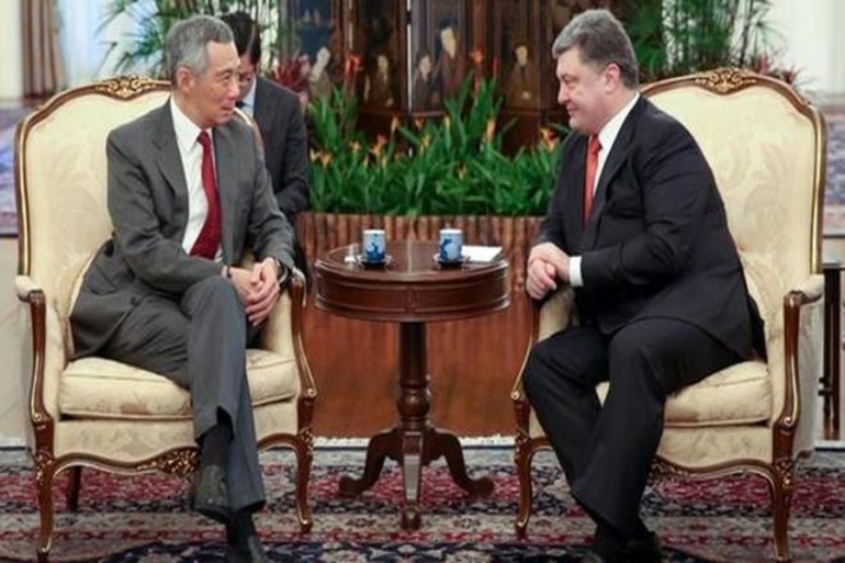 Петро Порошенко відвідав Сінгапур