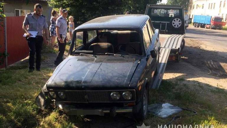 Водій на викраденому авто здійснив аварію на Вінниччині